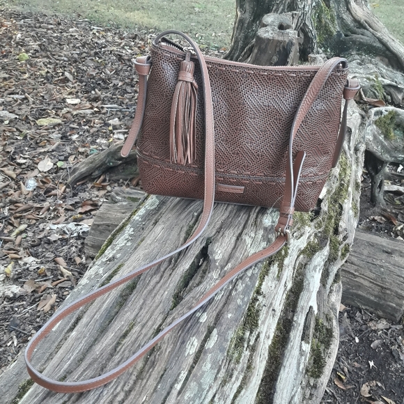 Real Leather Bohemian Bag Fringe Tassel Genuine - Picture 2 of 12